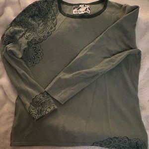 Title Nine wool and cotton blend sweater